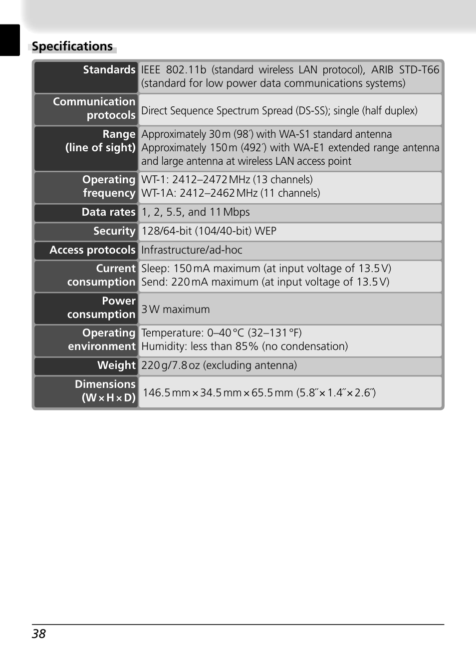 Nikon WT-1 User Manual | Page 45 / 137