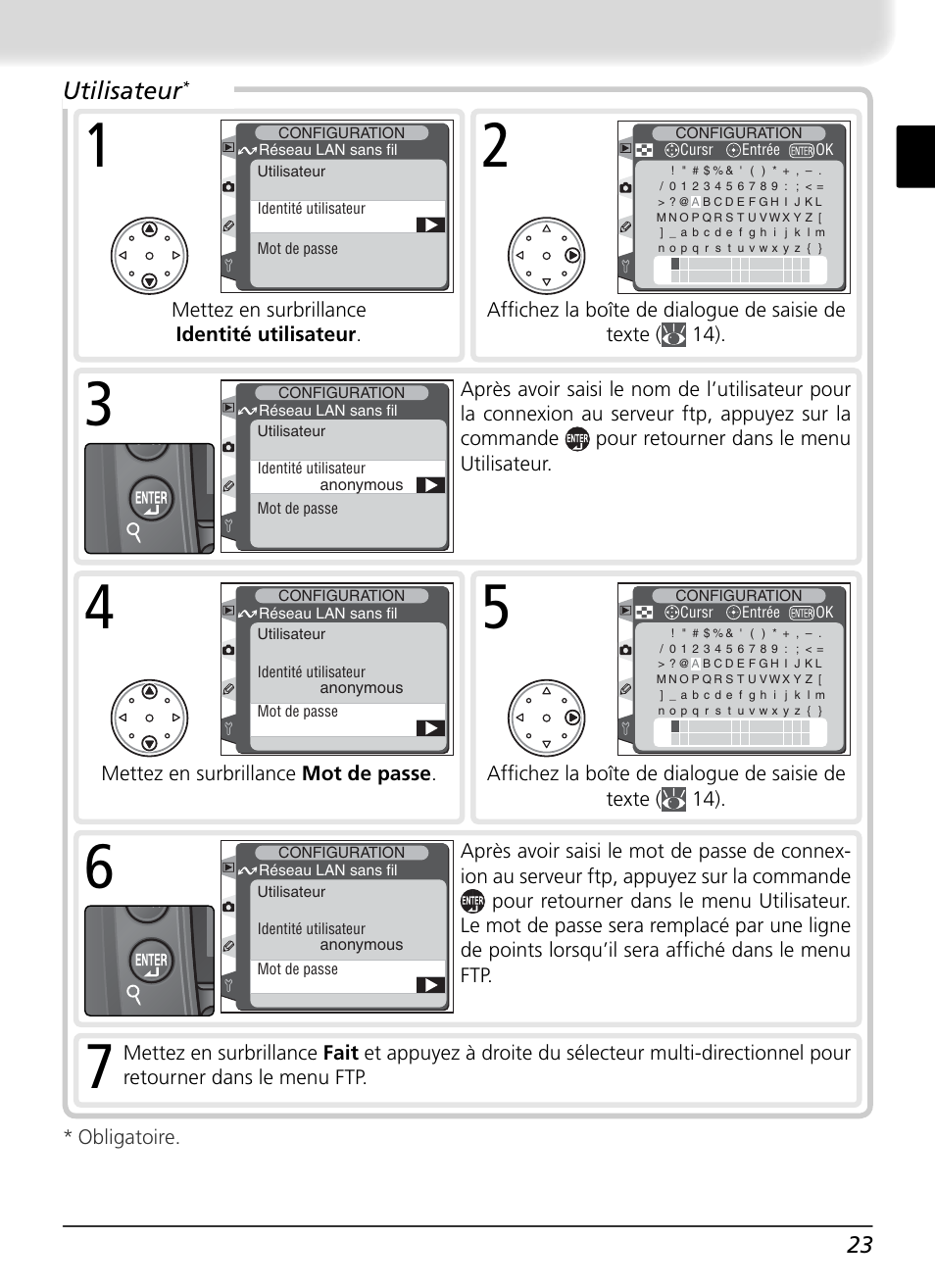 Utilisateur | Nikon WT-1 User Manual | Page 75 / 137