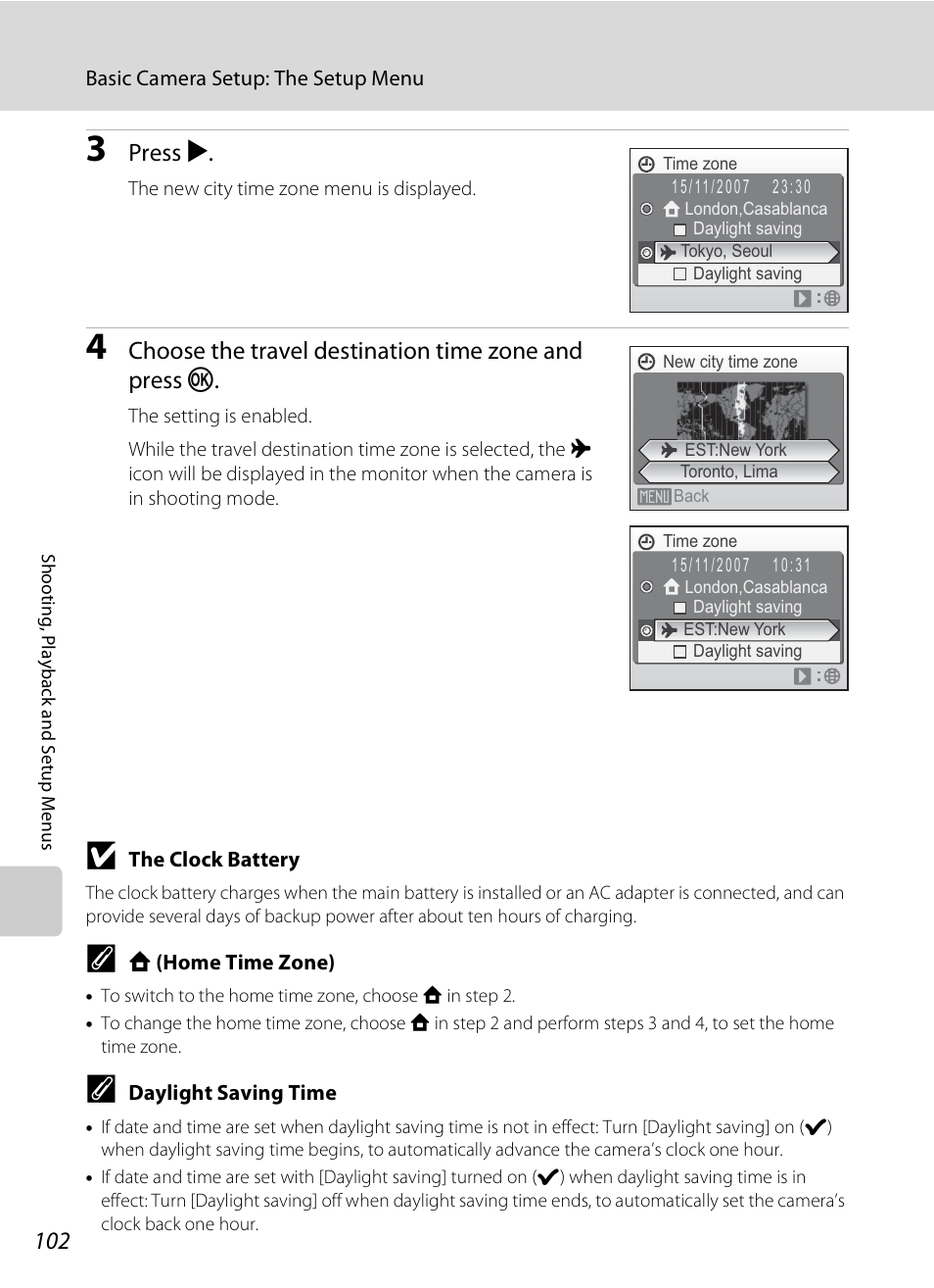 Press k | Nikon Coolpix S510 User Manual | Page 114 / 148