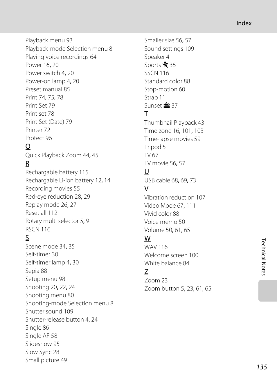 Nikon Coolpix S510 User Manual | Page 147 / 148