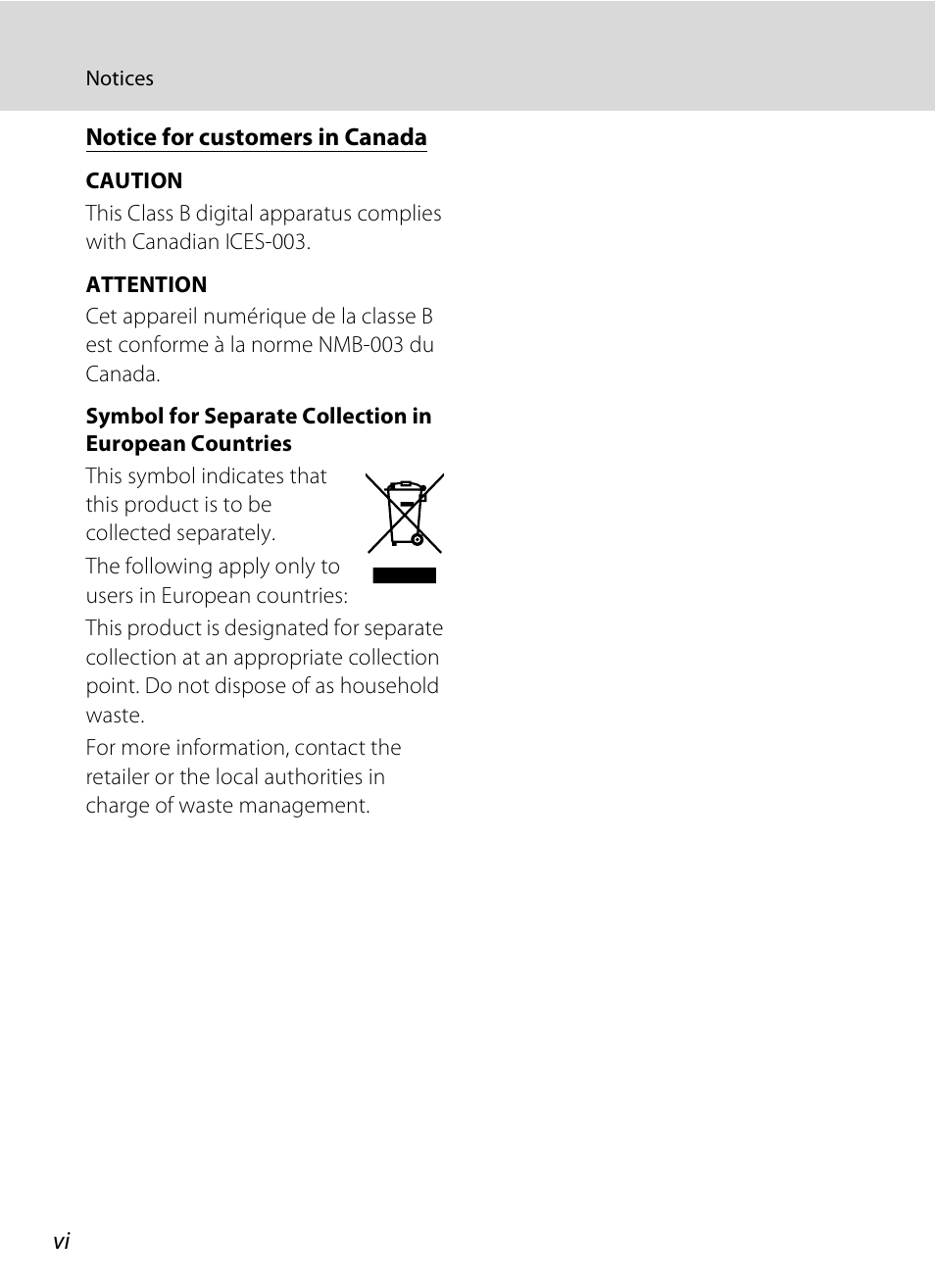 Nikon Coolpix S510 User Manual | Page 8 / 148