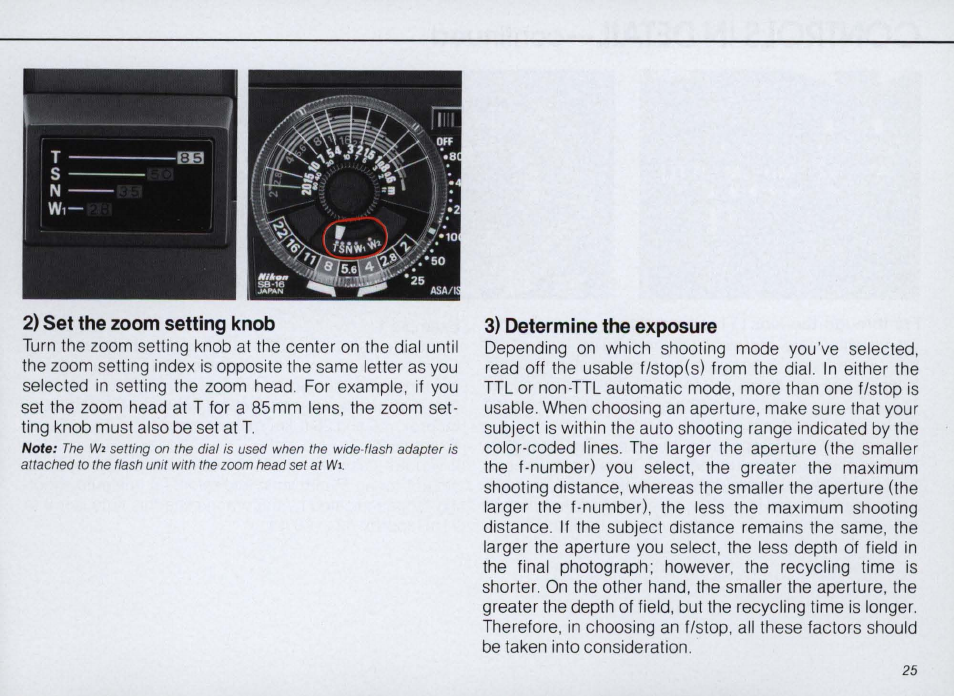 Nikon SPEEDLIGHT SB-16 User Manual | Page 25 / 100