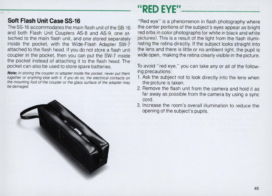 Nikon SPEEDLIGHT SB-16 User Manual | Page 65 / 100