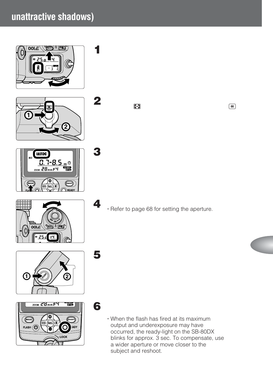 Unattractive shadows) | Nikon SB-80DX User Manual | Page 67 / 108