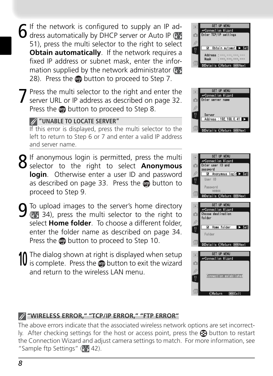 Nikon WT-2 User Manual | Page 15 / 187
