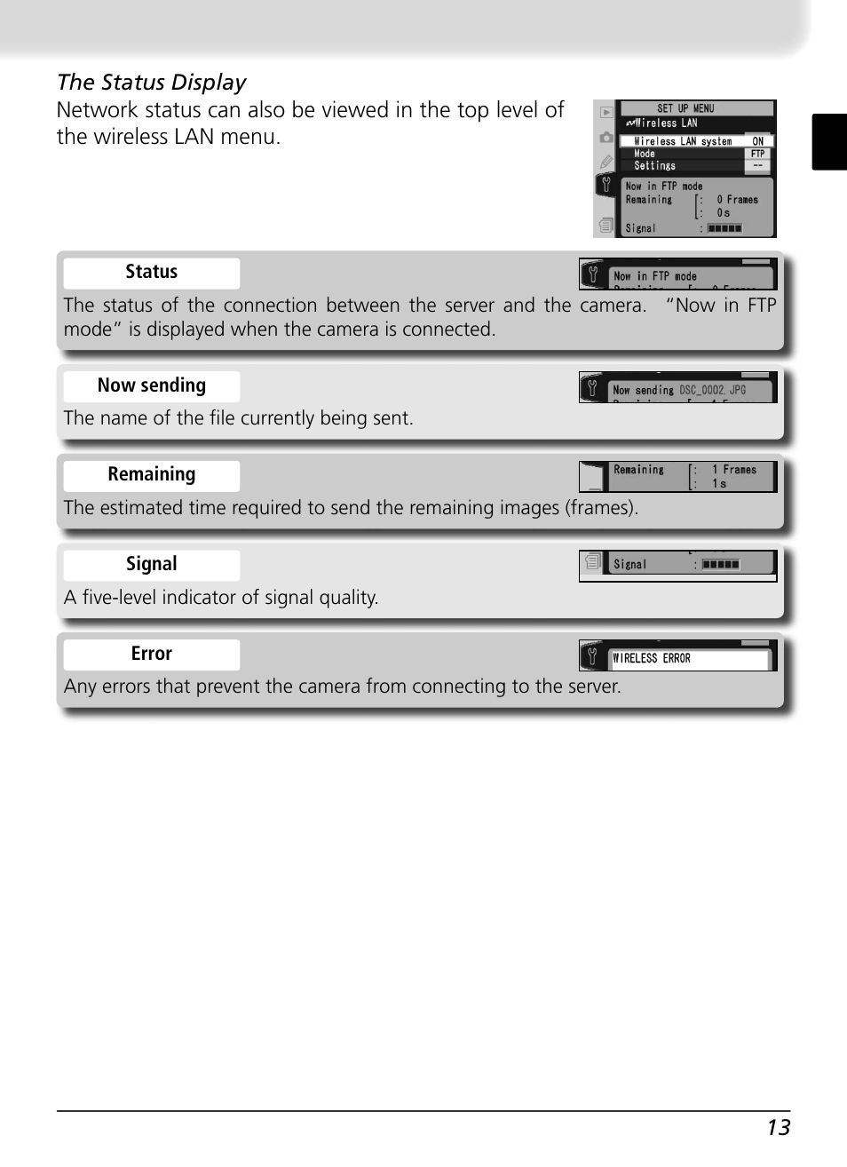 Nikon WT-2 User Manual | Page 20 / 187