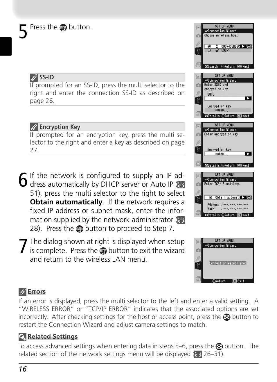 Nikon WT-2 User Manual | Page 23 / 187