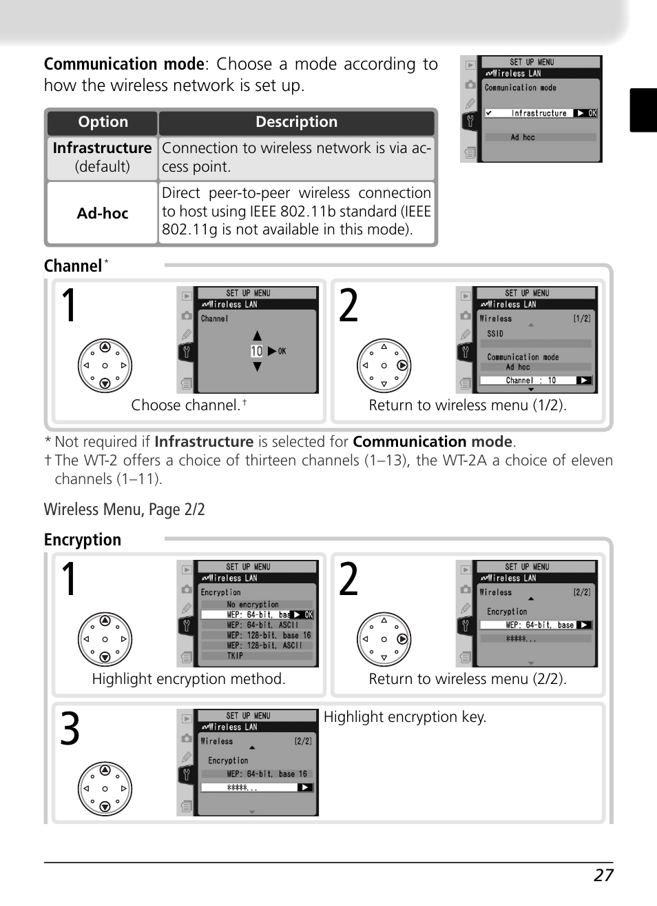 Nikon WT-2 User Manual | Page 34 / 187