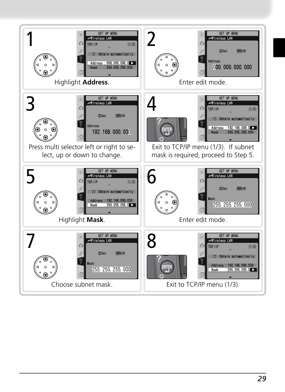 Nikon WT-2 User Manual | Page 36 / 187