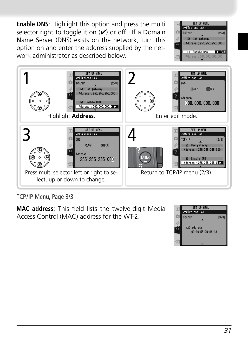 Nikon WT-2 User Manual | Page 38 / 187