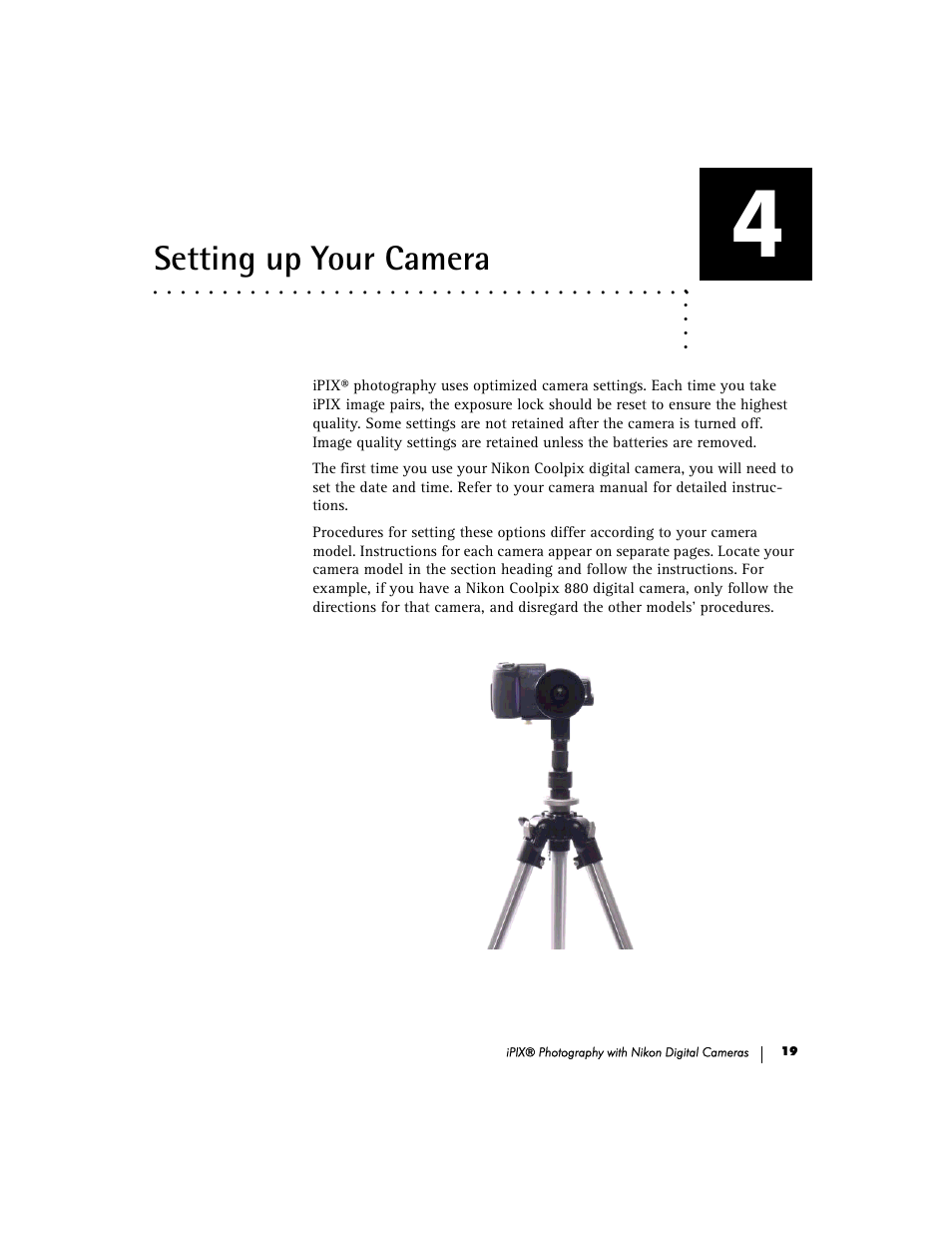 Setting up your camera | Nikon 990 User Manual | Page 24 / 51