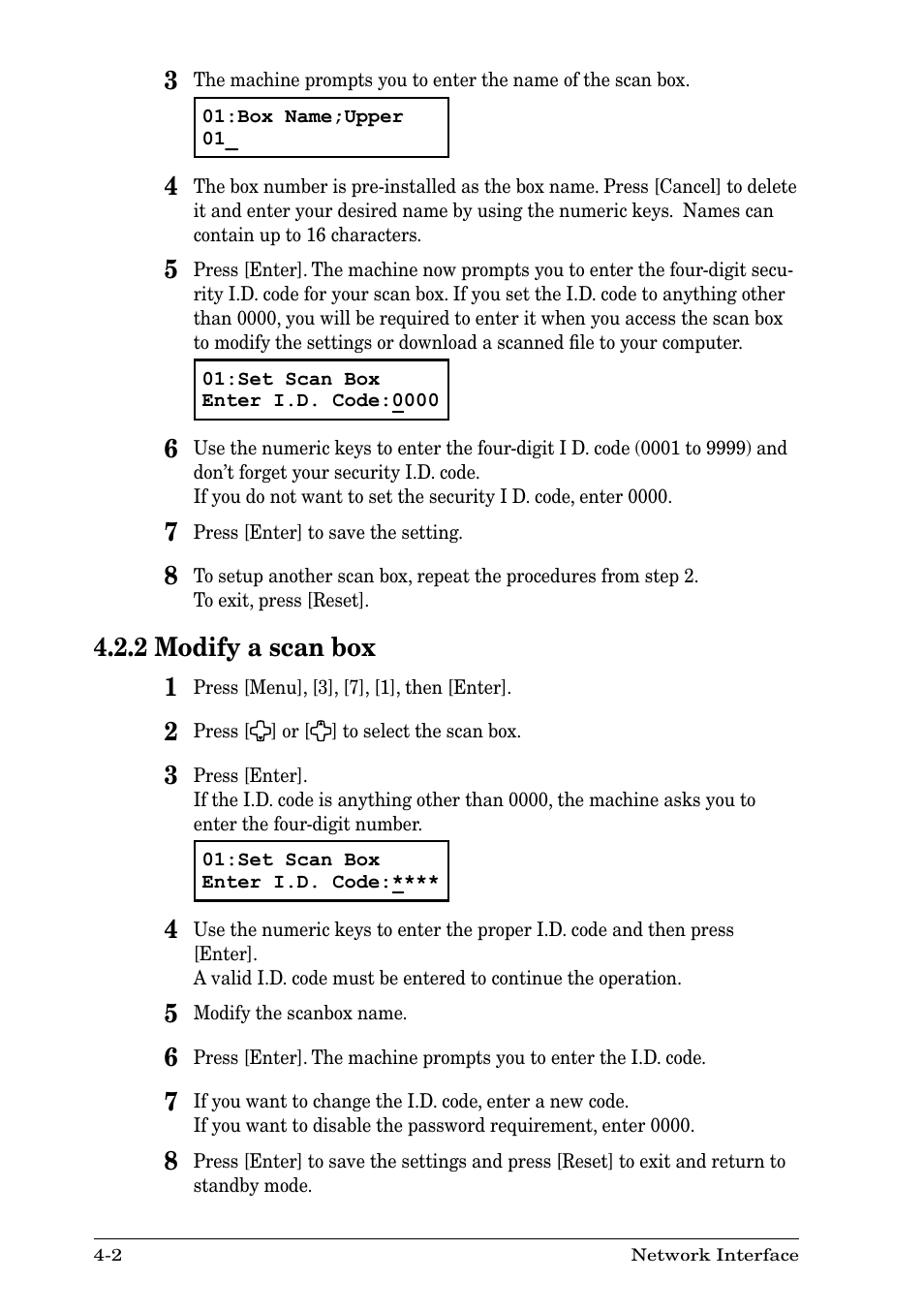 2 modify a scan box, 2 modify a scan box -2 | Nikon MFX-1930 User Manual | Page 16 / 50