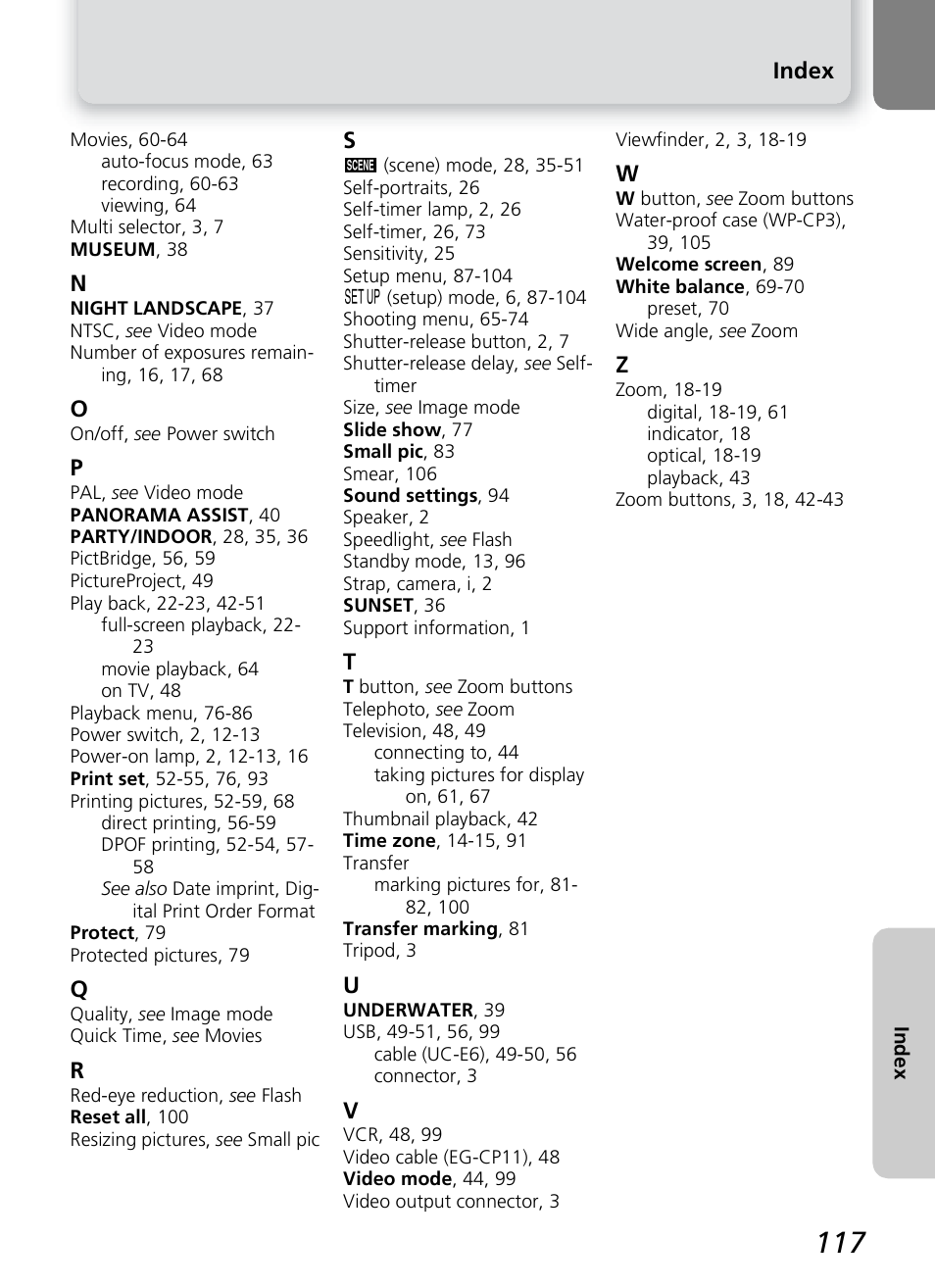 Nikon 4600 User Manual | Page 127 / 128