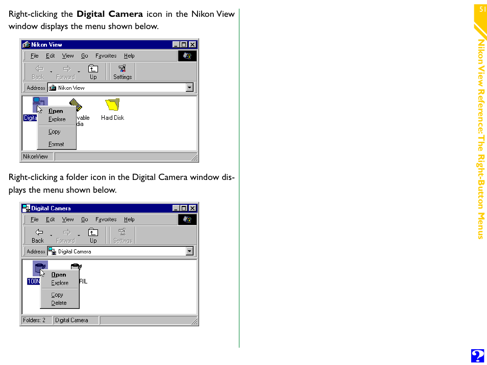 Nikon Digital Cameras User Manual | Page 51 / 51