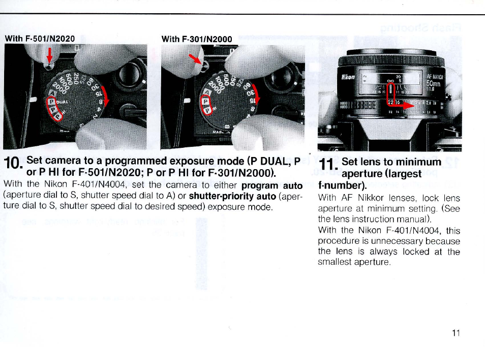 Attaching flash unit to camera accessory shoe | Nikon SB 20 User Manual | Page 13 / 88