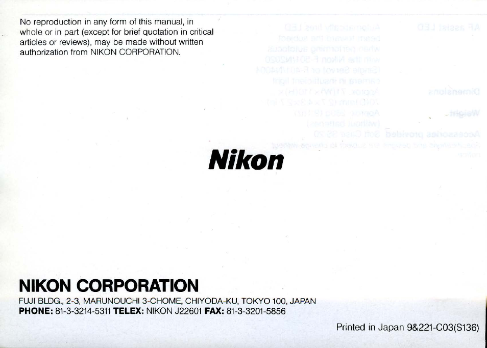 Nikon SB 20 User Manual | Page 58 / 88