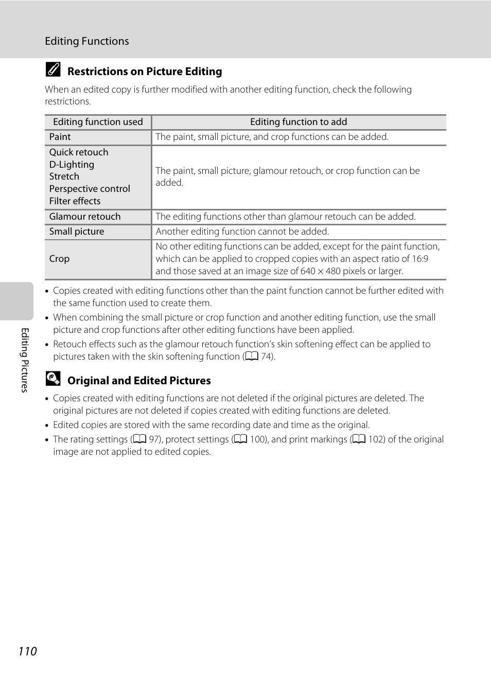 Nikon Coolpix S80 User Manual | Page 122 / 204