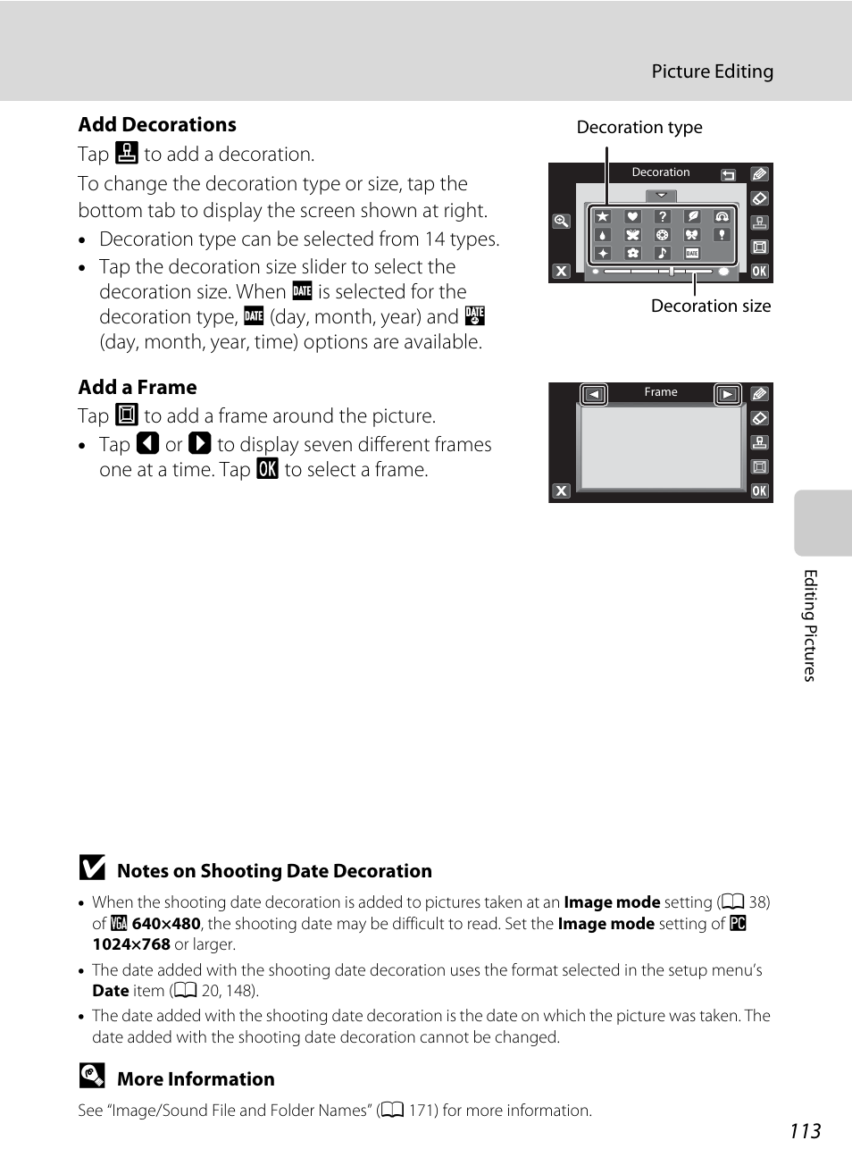 Nikon Coolpix S80 User Manual | Page 125 / 204