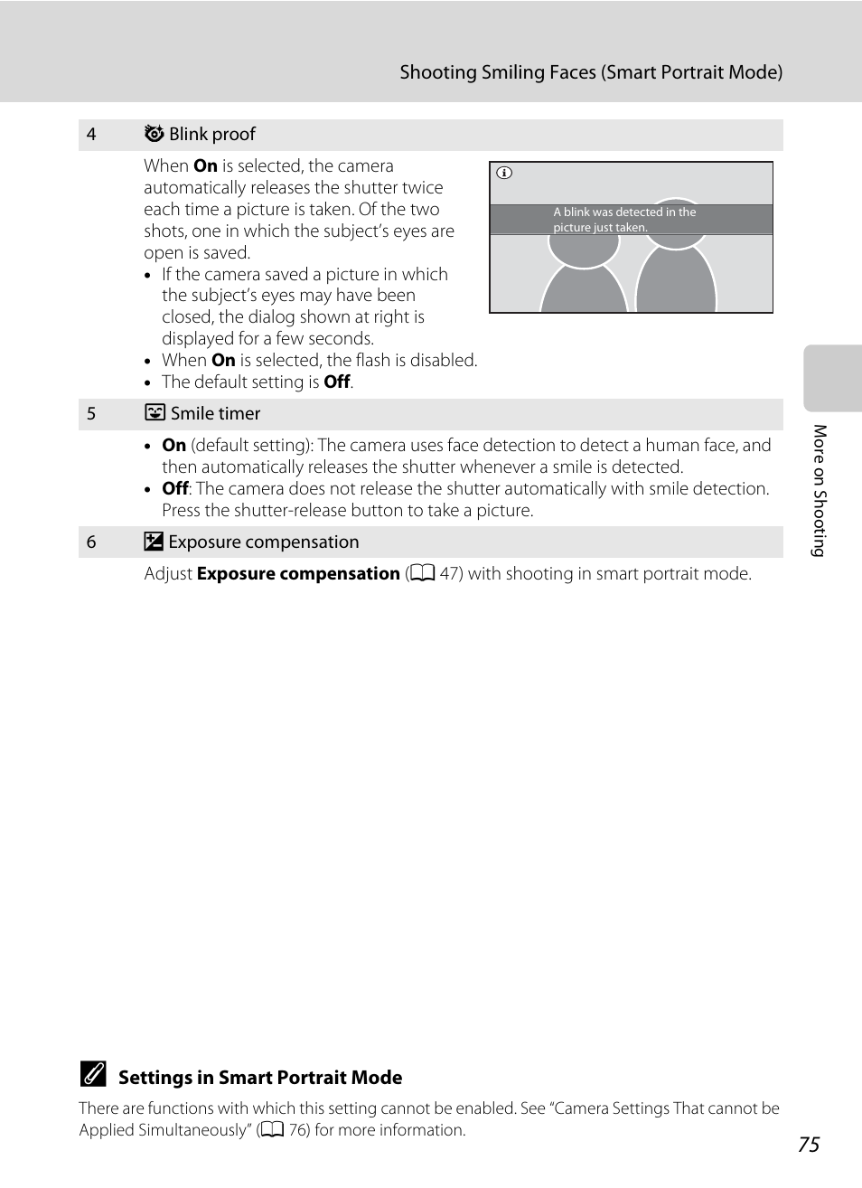 A 75) | Nikon Coolpix S80 User Manual | Page 87 / 204