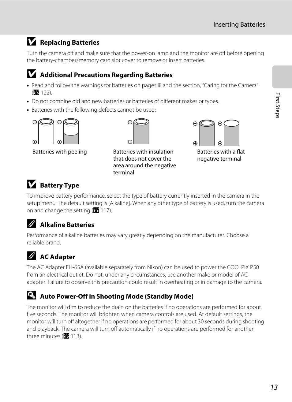 Nikon Coolpix P50 User Manual | Page 25 / 152