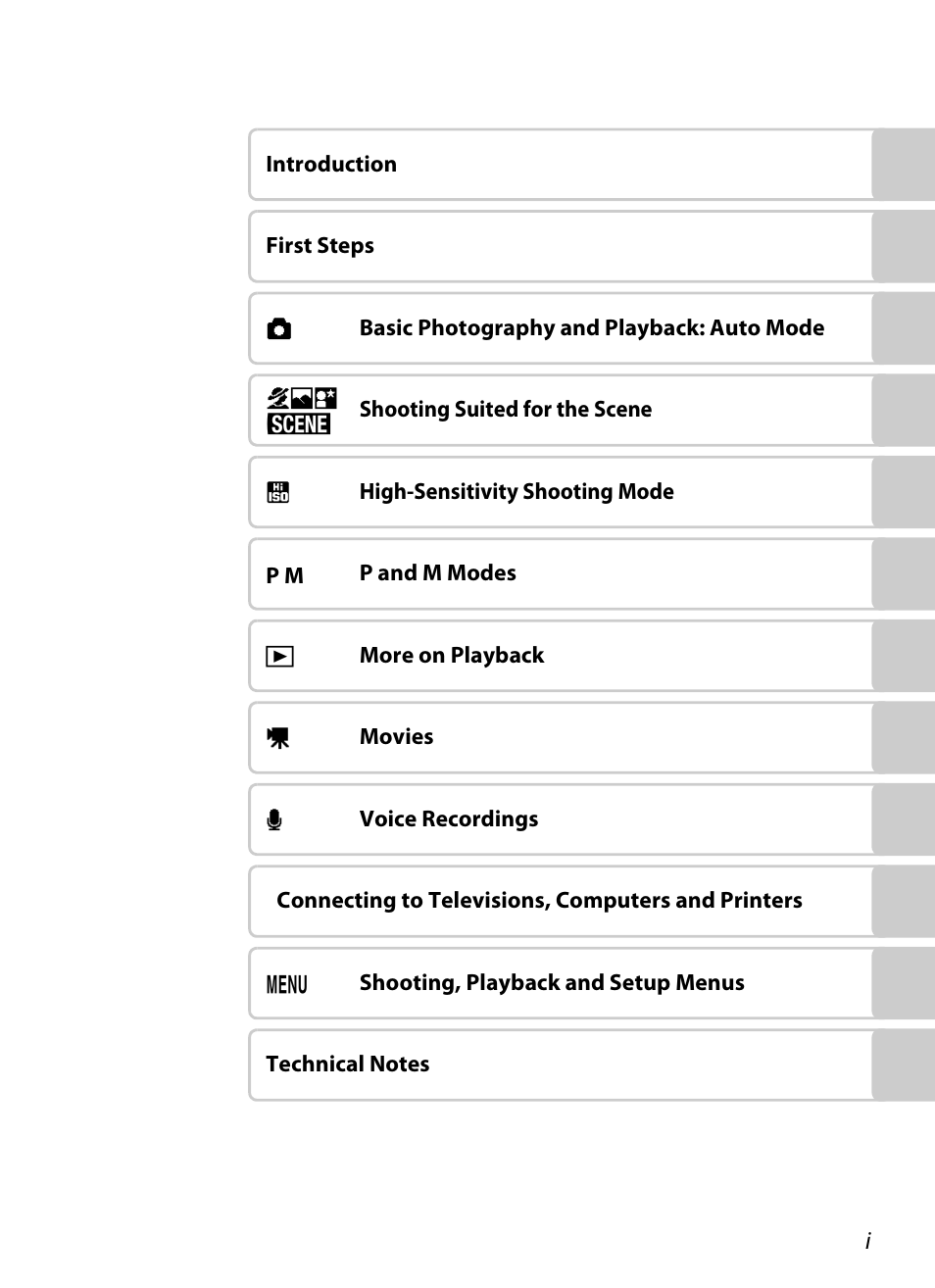 Nikon Coolpix P50 User Manual | Page 3 / 152