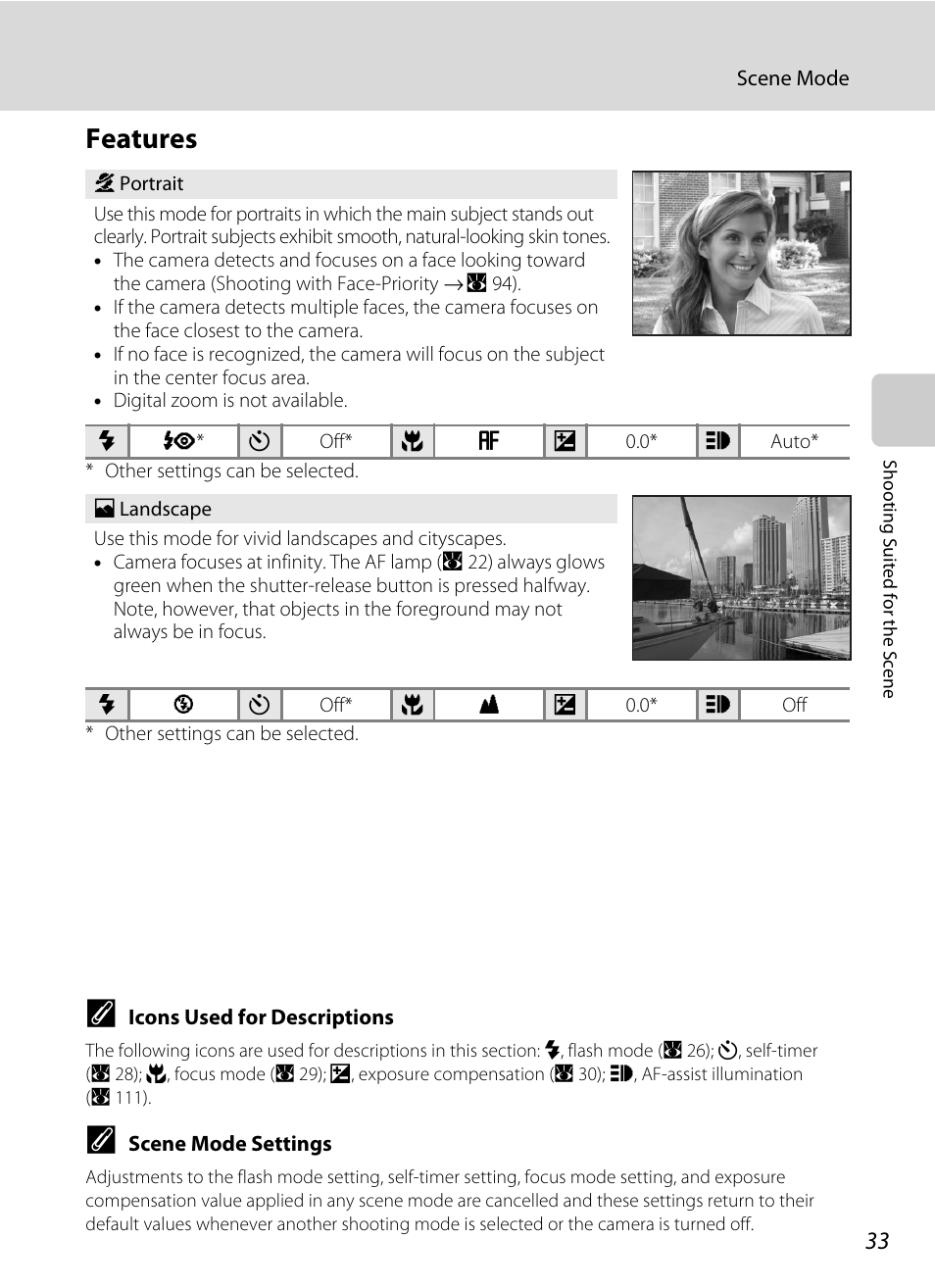 Features | Nikon Coolpix P50 User Manual | Page 45 / 152