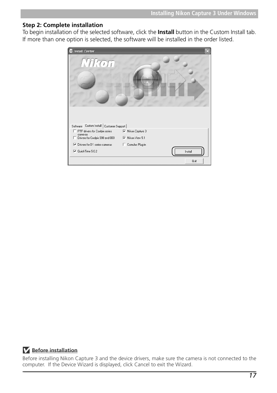 Nikon Capture 3 User Manual | Page 19 / 119