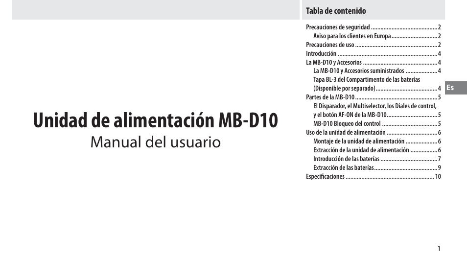 Nikon MB-D10 User Manual | Page 46 / 150