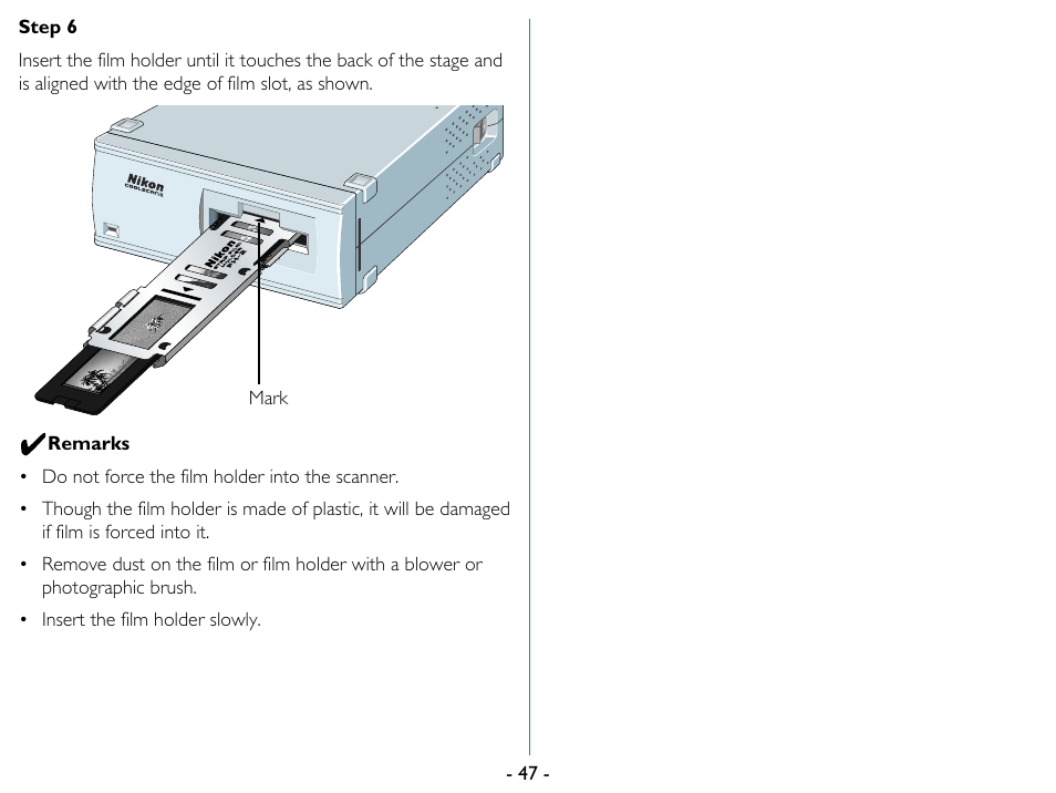 Nikon 35mm User Manual | Page 47 / 52
