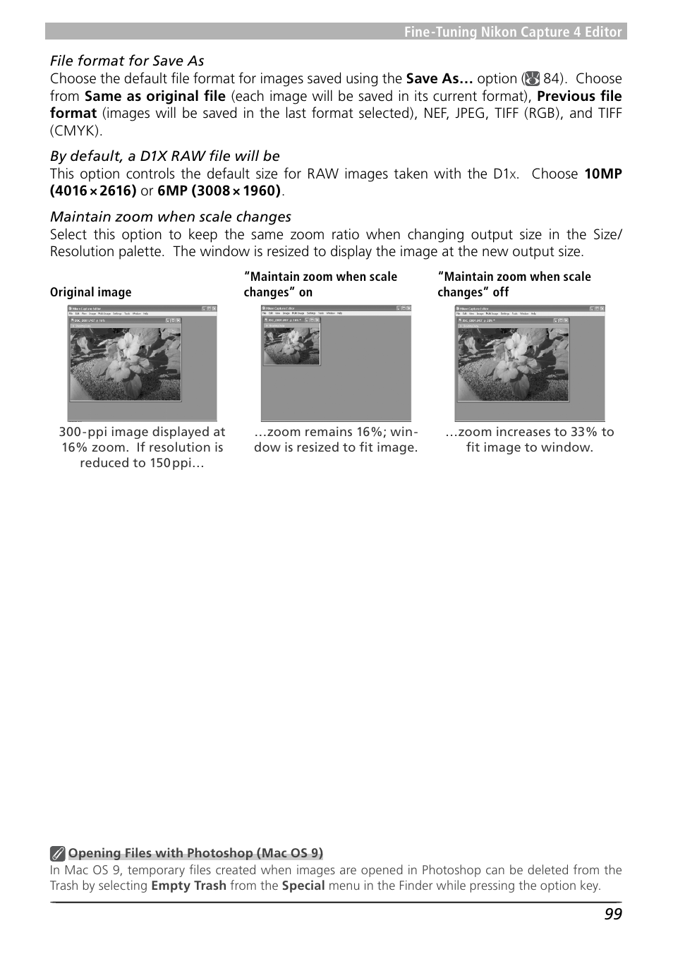 Nikon Capture 4 User Manual | Page 103 / 161
