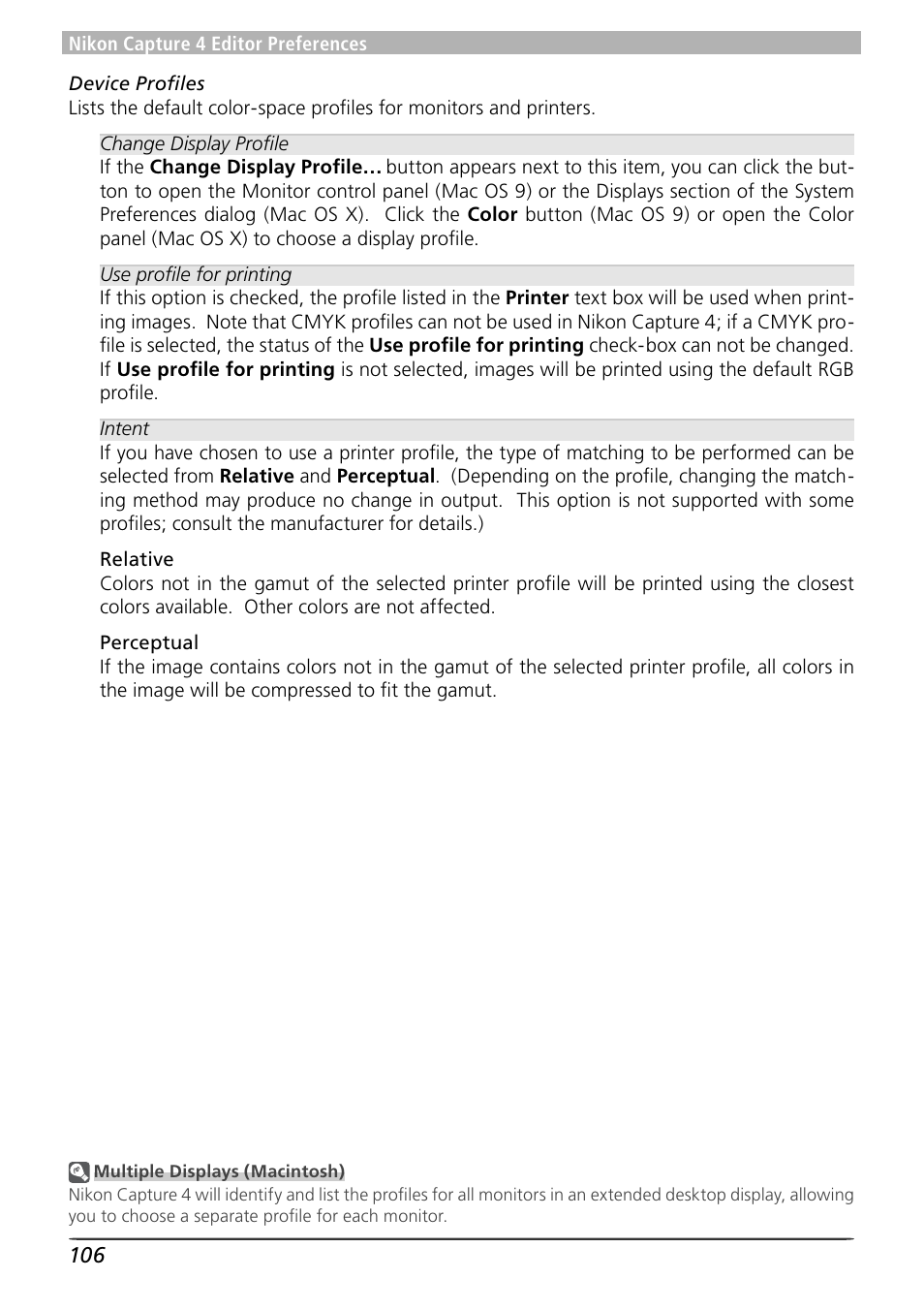 Nikon Capture 4 User Manual | Page 110 / 161