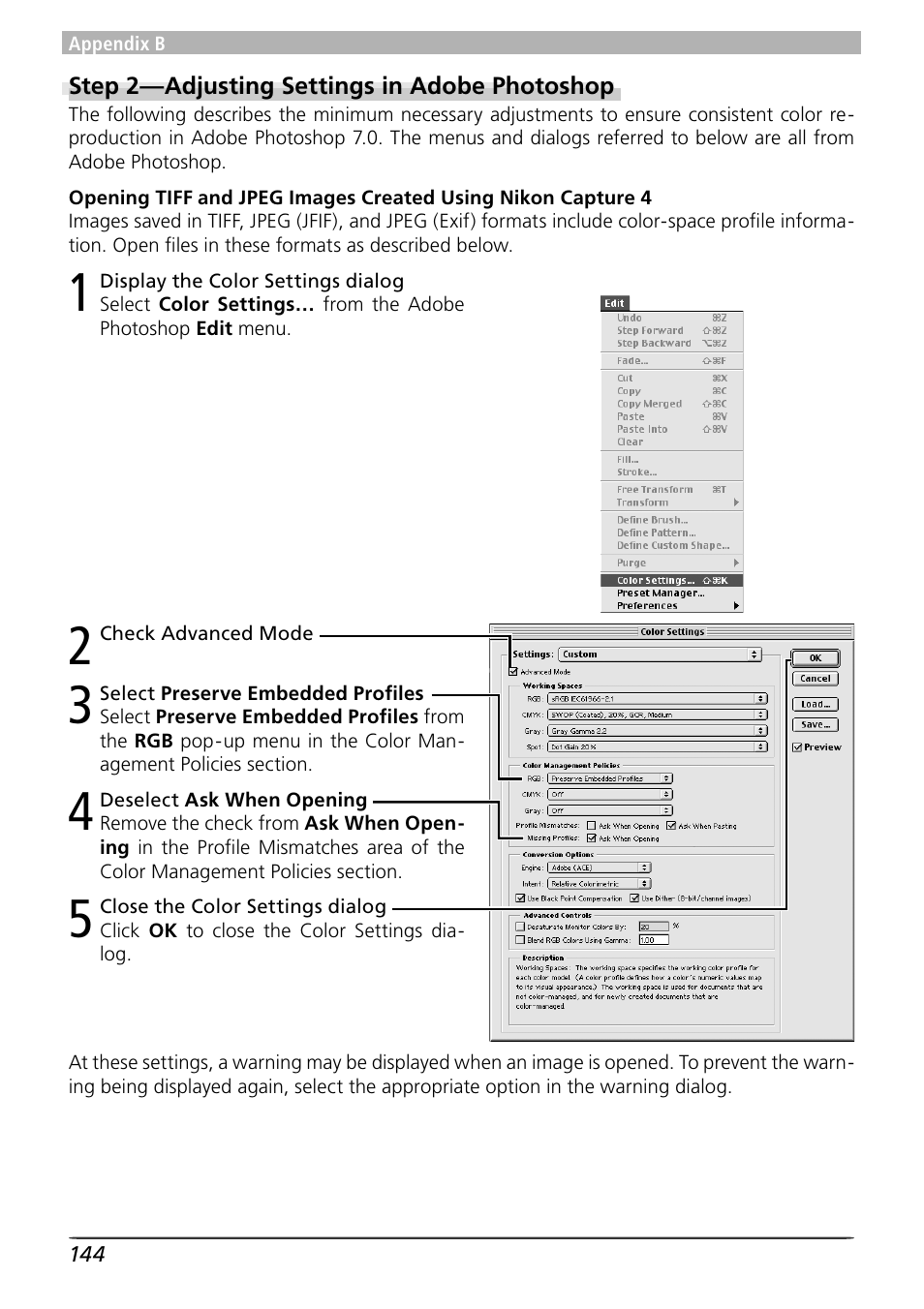 Nikon Capture 4 User Manual | Page 148 / 161