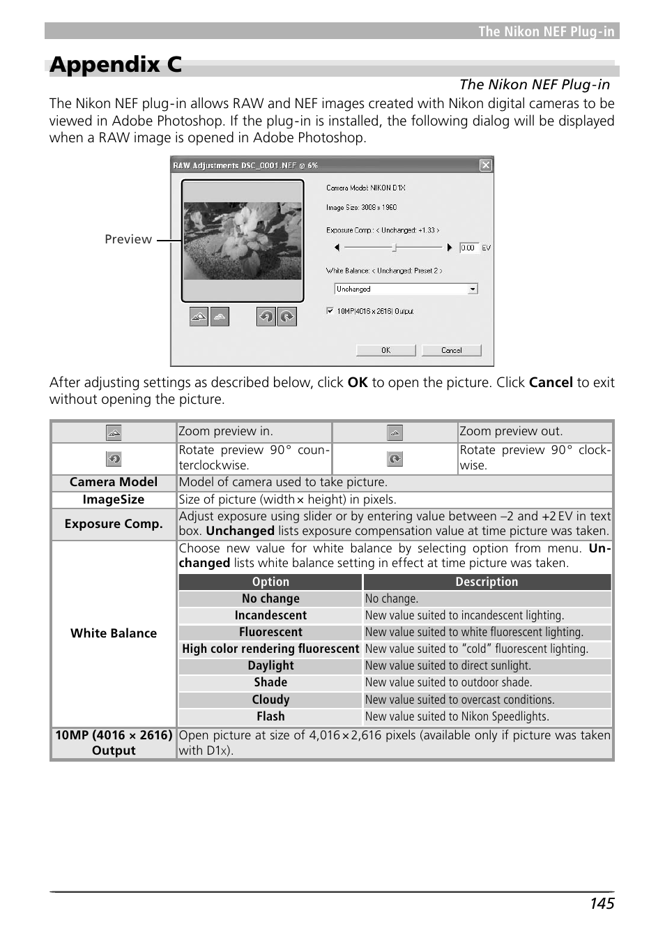 Appendix c | Nikon Capture 4 User Manual | Page 149 / 161