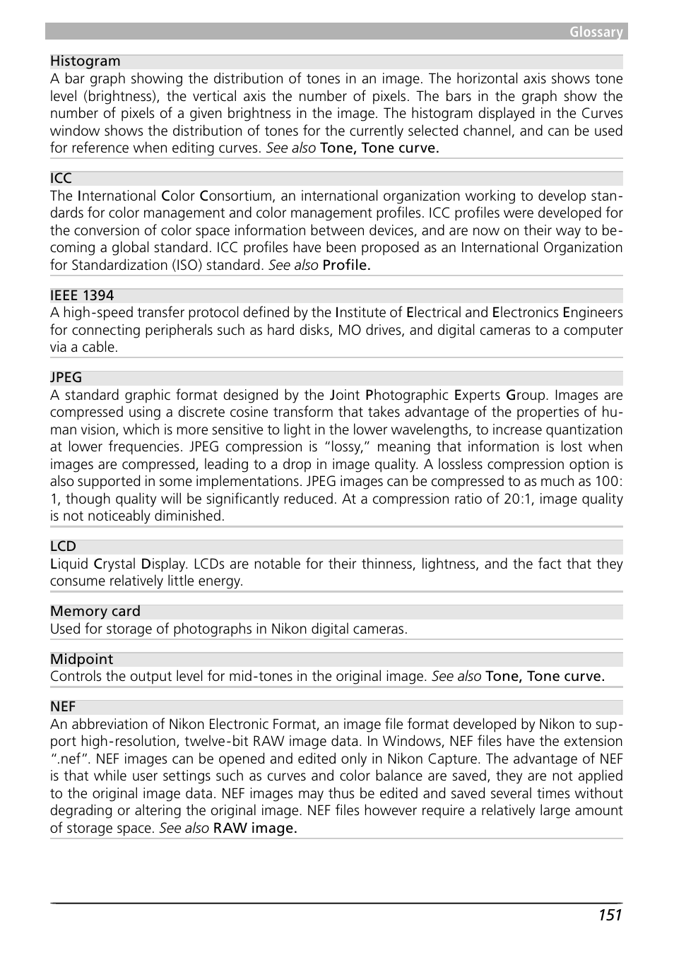 Nikon Capture 4 User Manual | Page 155 / 161