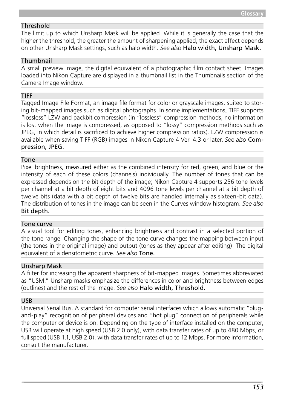 Nikon Capture 4 User Manual | Page 157 / 161