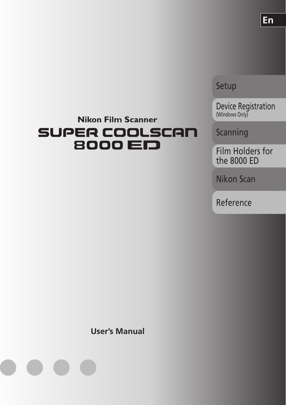 Nikon LS8000 User Manual | 148 pages