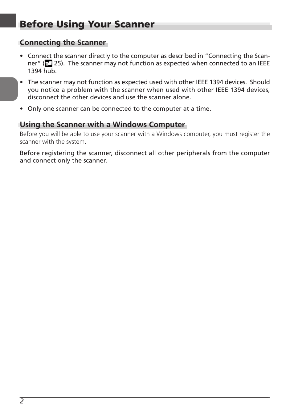 Before using your scanner | Nikon LS8000 User Manual | Page 12 / 148