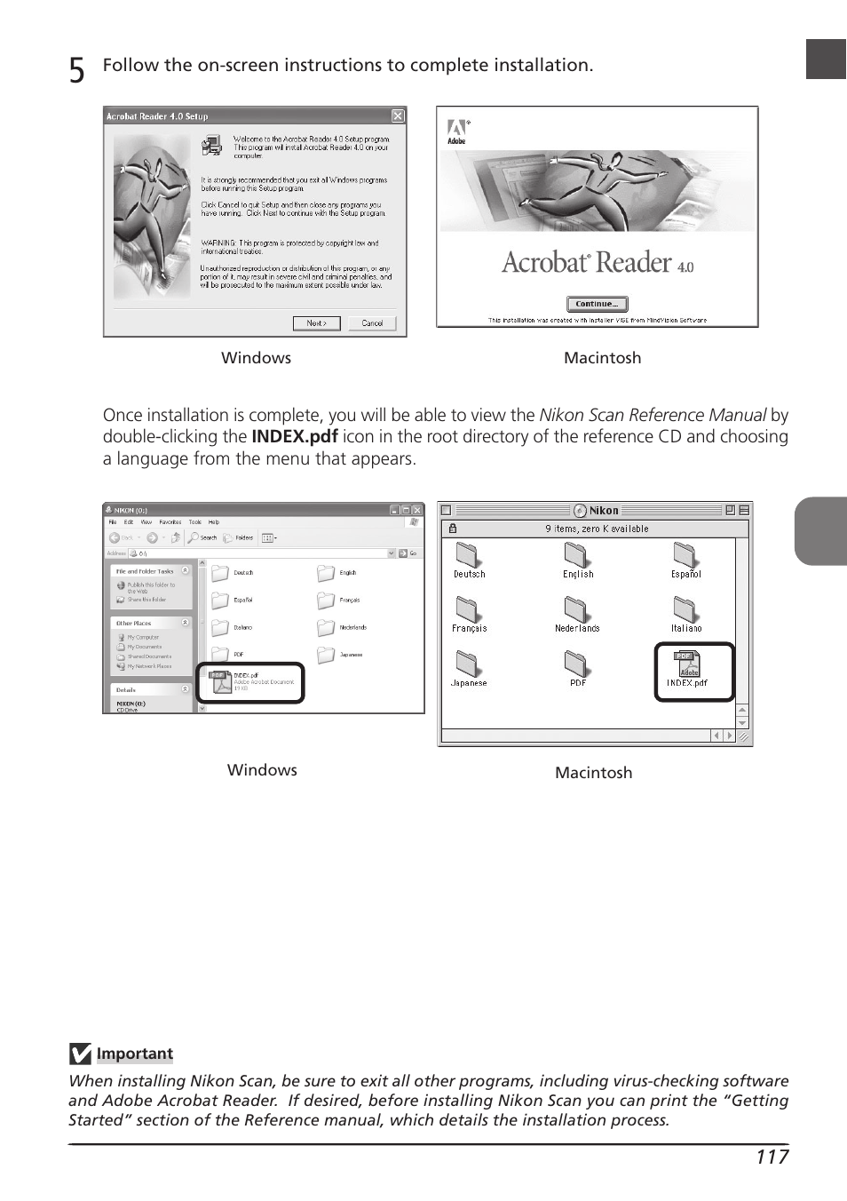 Nikon LS8000 User Manual | Page 127 / 148