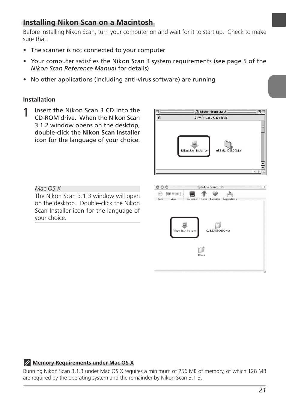 Nikon LS8000 User Manual | Page 31 / 148