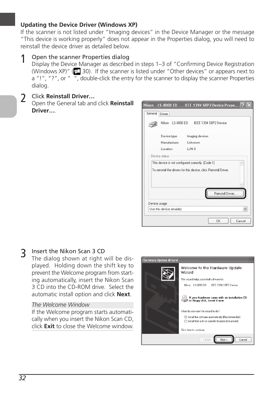 Nikon LS8000 User Manual | Page 42 / 148