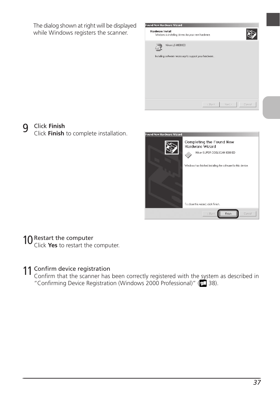 Nikon LS8000 User Manual | Page 47 / 148