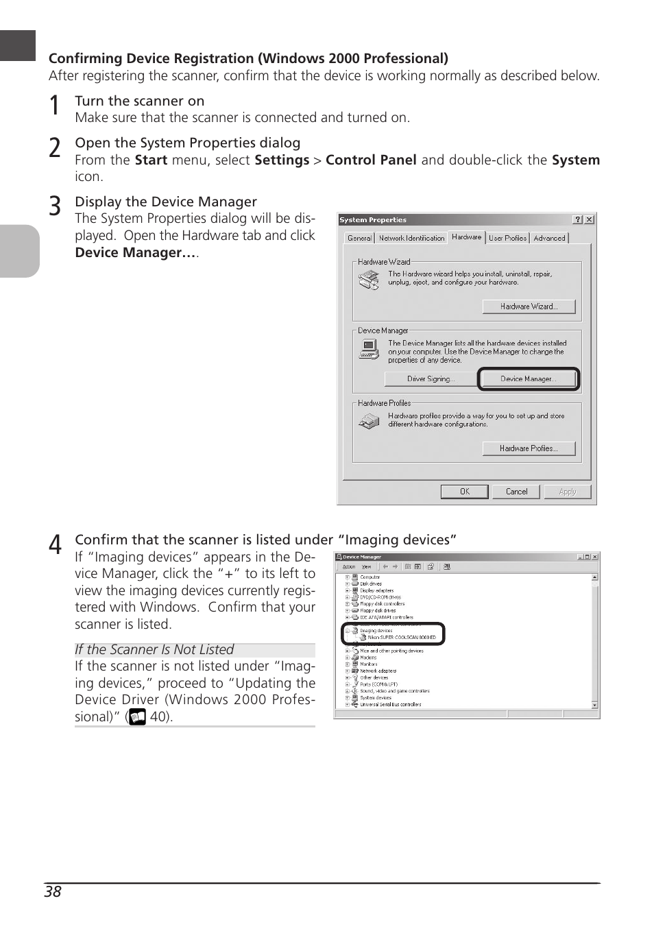 Nikon LS8000 User Manual | Page 48 / 148