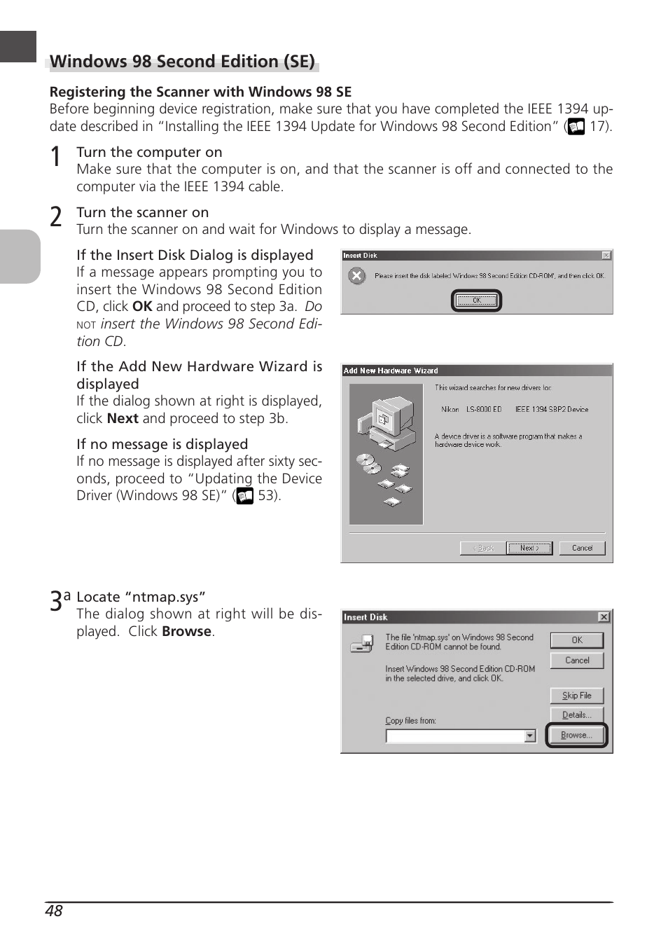 Nikon LS8000 User Manual | Page 58 / 148