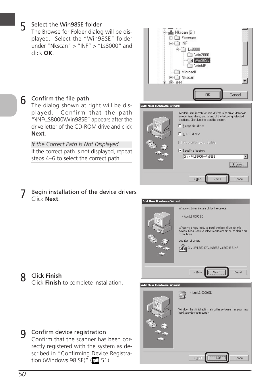 Nikon LS8000 User Manual | Page 60 / 148