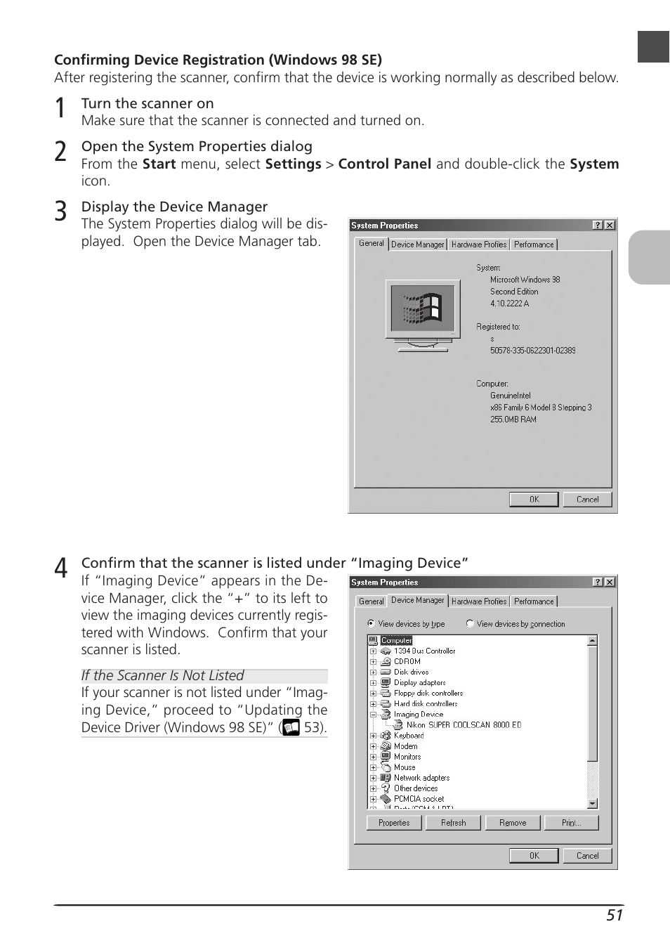 Nikon LS8000 User Manual | Page 61 / 148