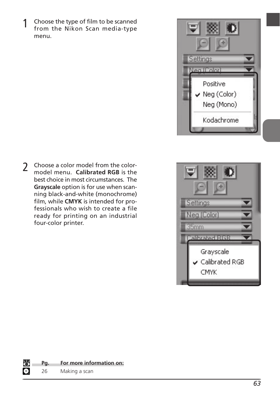 Nikon LS8000 User Manual | Page 73 / 148