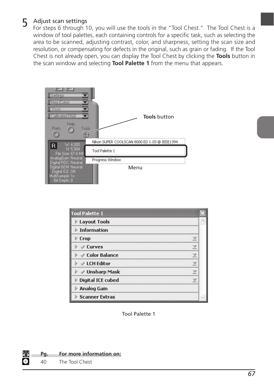 Nikon LS8000 User Manual | Page 77 / 148