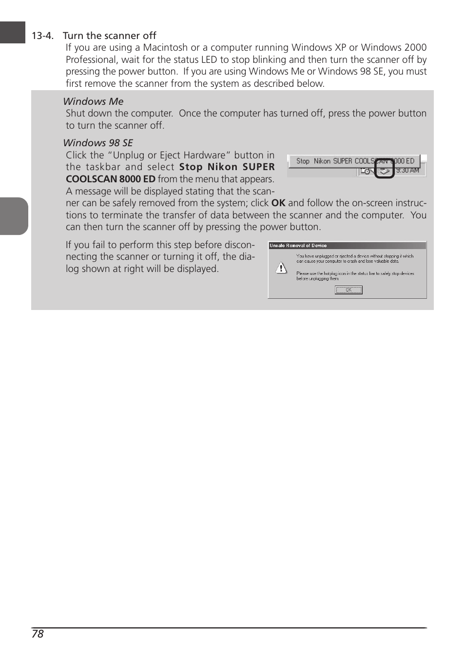 Nikon LS8000 User Manual | Page 88 / 148