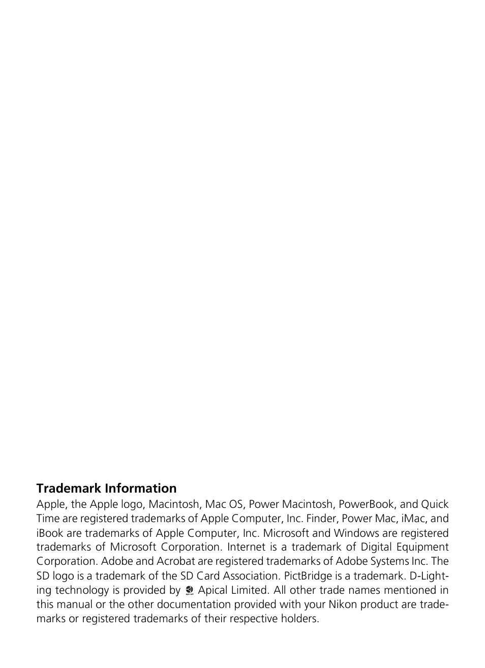 Nikon COOLPIX4600 User Manual | Page 2 / 128