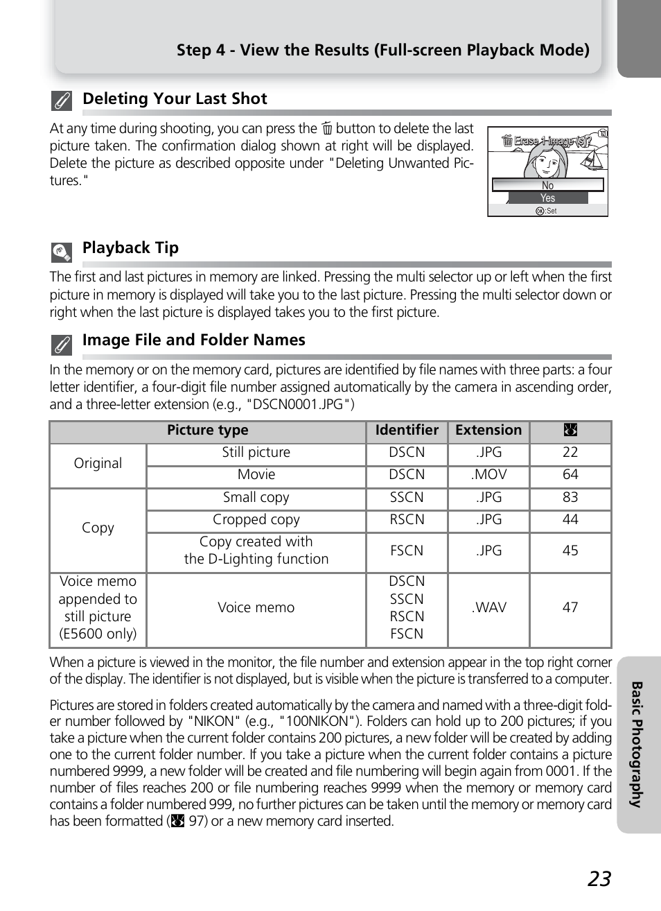 Nikon COOLPIX4600 User Manual | Page 33 / 128